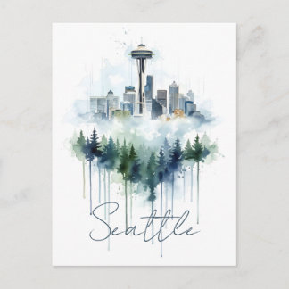 Emerald City Mist: Seattle Postcard