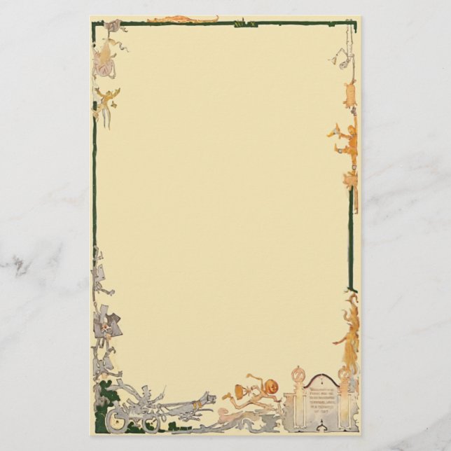 Emerald City of Oz Stationery (Front)
