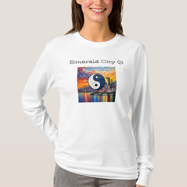 Emerald City Qi - T-Shirt (Front)