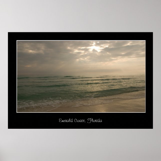 Emerald Coast Florida Poster Print (Front)
