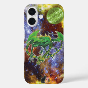 Emerald Cosmic Dragon Case-Mate iPhone Case