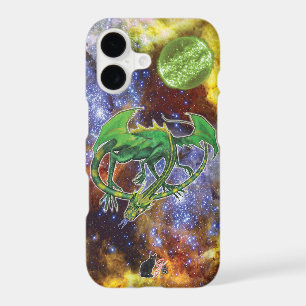 Emerald Cosmic Dragon Case-Mate iPhone Case