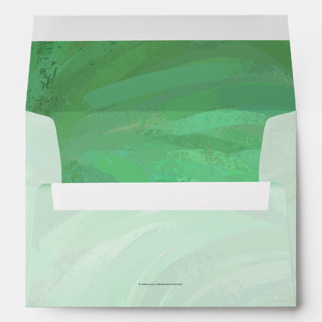 Emerald Cream Envelopes (Back (Bottom))