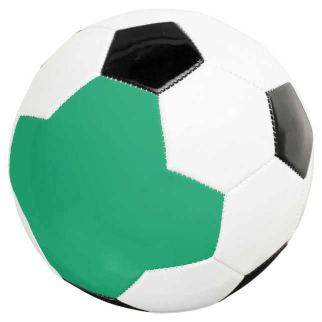 Emerald Custom Soccer Ball (Three Quarter)