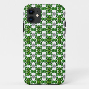 Emerald Diamond Gemstone Art Green iPhone 11 Case