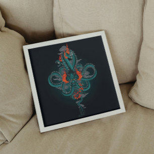 Emerald Dragon Emperor Poster