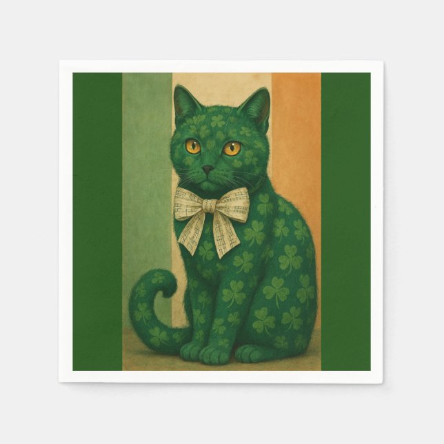 Emerald Enigma Napkin (Front)