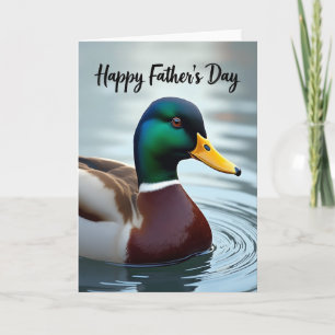Emerald Fathers Day Bird Card