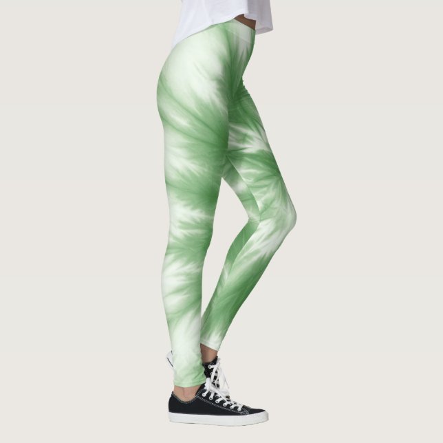 Emerald Flow Leggings (Right)