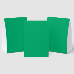 Emerald Folded Table Tent Sign – Customisable
