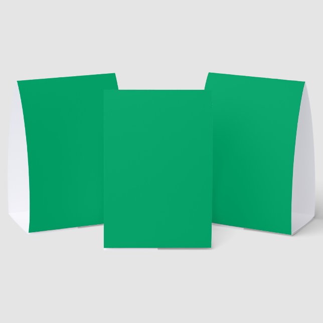 Emerald Folded Table Tent Sign – Customisable (Insitu(Multi))
