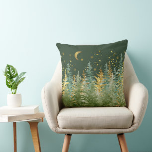 Emerald Forest Luxe Accent Pillow
