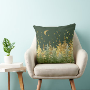 Emerald Forest Luxe Accent Pillow