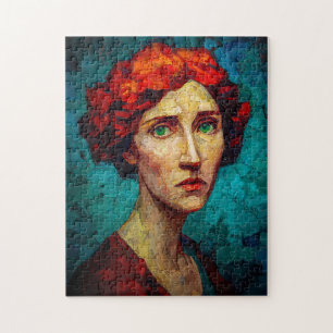 Emerald Gaze Jigsaw Puzzle