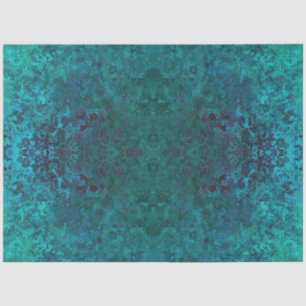 Emerald Gemstone Background Decopage Tissue Paper