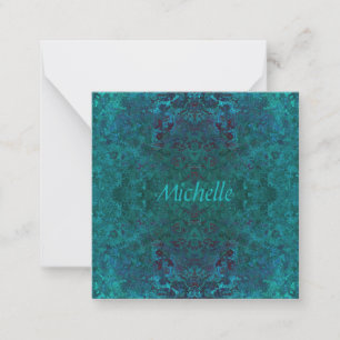 Emerald Gemstone Personalised Card
