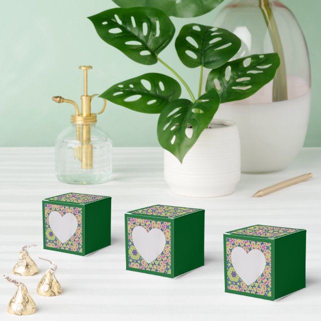 Emerald Geometry Favour Box (Multiple)