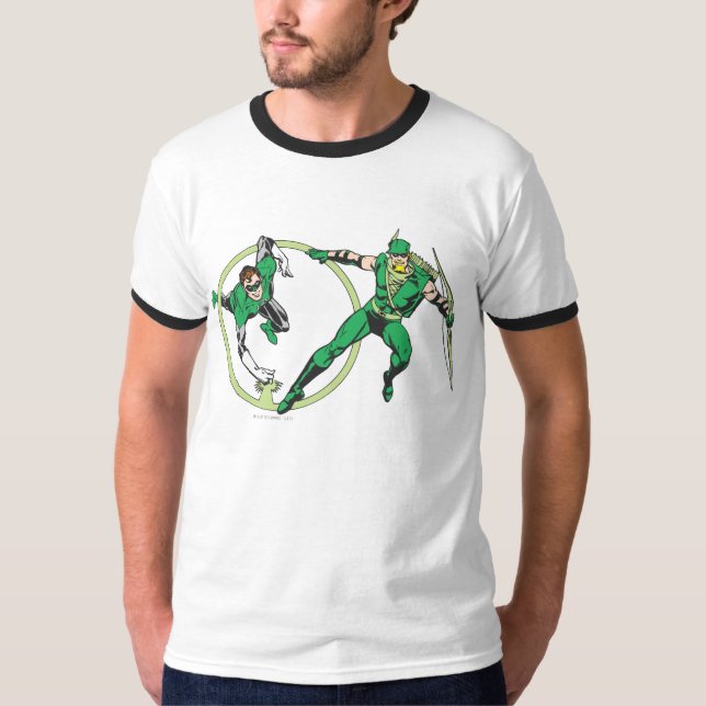 Emerald Gladiator & Emerald Archer T-Shirt (Front)