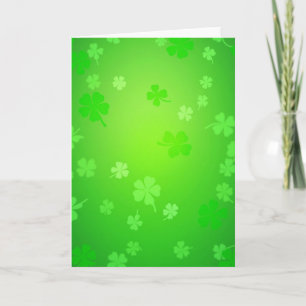 Emerald Glitter Texture Card