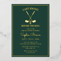 Emerald Golf Bridal Shower