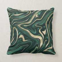 Emerald Green Black Gold Marble #1 #decor #art
