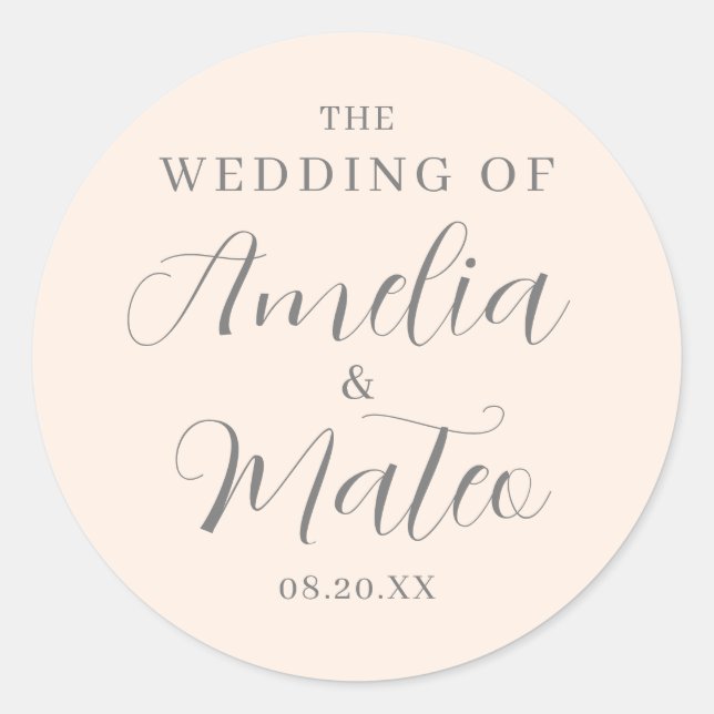 Emerald Green Calligraphy Wedding Envelope Seal (Front)