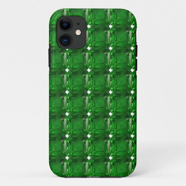 Emerald Green Case-Mate iPhone Case (Back)