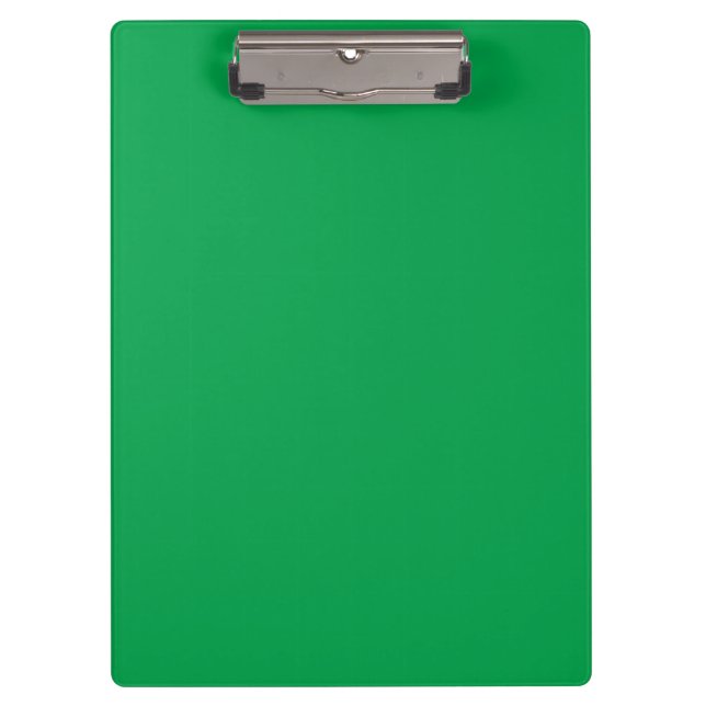 Emerald  green  clipboard (Front)