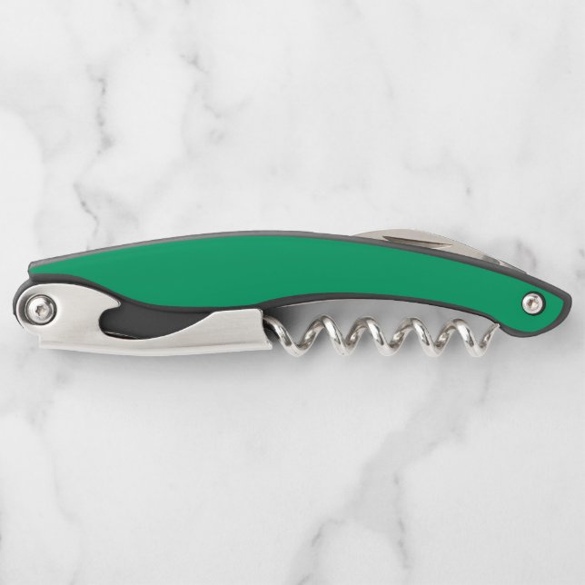 Emerald Green Custom Corkscrew (Front)