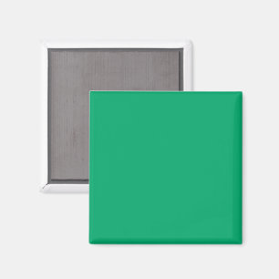 Emerald Green Custom Square Magnet