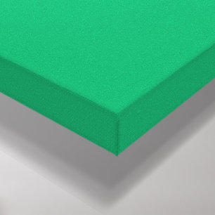 Emerald Green Custom Stretched Canvas Print