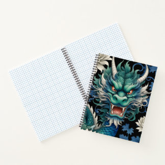 Emerald Green Dragon Notebook