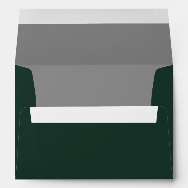 Emerald Green  Envelope (Back (Bottom))