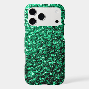 Emerald Green faux glitter sparkles