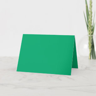 Emerald Green Folded Program – Customisable Programme