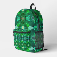 Emerald Green Gemstone Magical Mystical Trippy