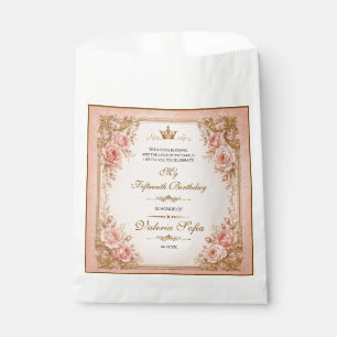 Emerald Green Gold Butterfly Quinceañera 15th Favour Bags
