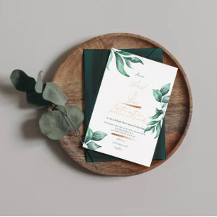 Emerald Green & Gold Eucalyptus Wedding