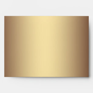 Emerald Green Gold Peacock Linen Envelopes