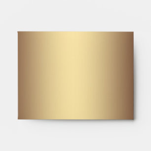 Emerald Green Gold Peacock Linen RSVP Envelopes