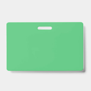 Emerald green hex code 50C878 ID Badge