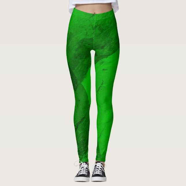 Emerald Green Leggings (Front)