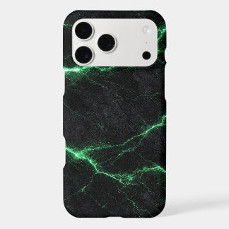 Emerald Green Lightning Marble Phone Case