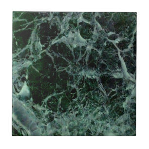 Emerald green marble tile