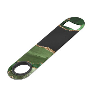 Emerald Green Marbled Agate Contemporary Stone