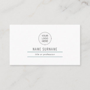 Emerald Green Modern Simple Business Card