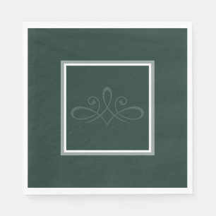 Emerald+green napkins
