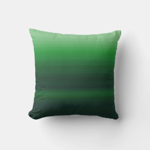 Emerald Green Ombre Design Cushion
