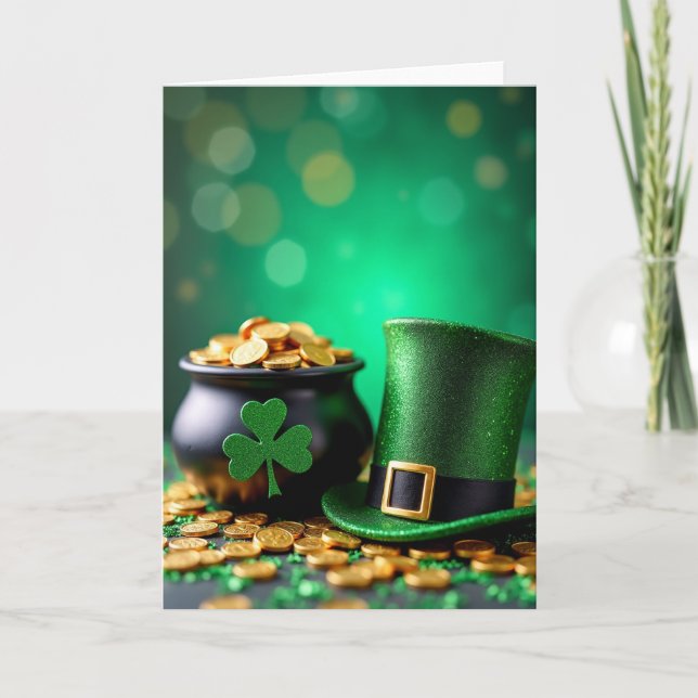 Emerald Green Pattern Card (Front)