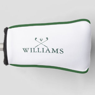 Emerald Green Personalized Name Golf Clubs Golf Head Cover